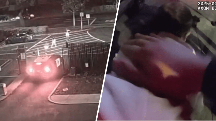 A Hayward police officer had just started his night shift when he stepped in to save a choking baby.