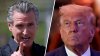 Newsom-Trump feud escalates on social media, in courts